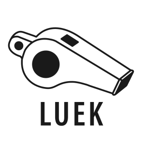 LUEK logo musta